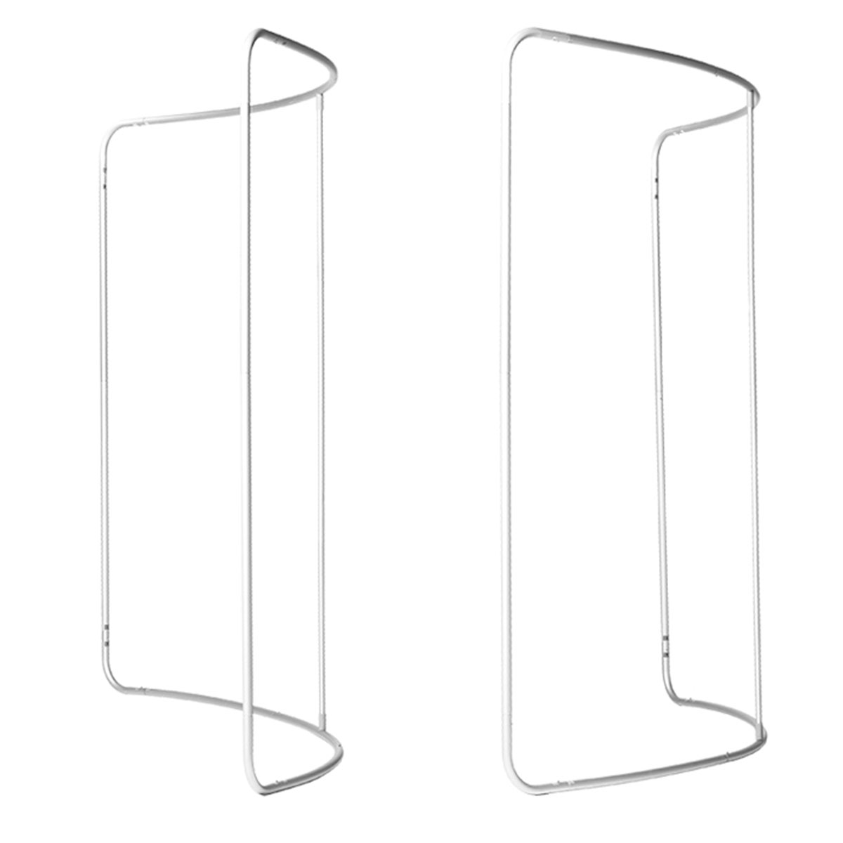 Zipper Wall - Curved -  System inkl. Druck